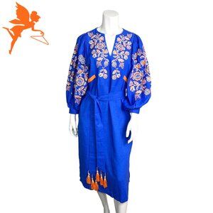 2KOLYORY Peasant Dress